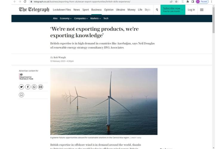 2023_03_08_The_Telegraph_Azerbaijan’s offshore wind resources in Caspian enough to export green energy.jpg