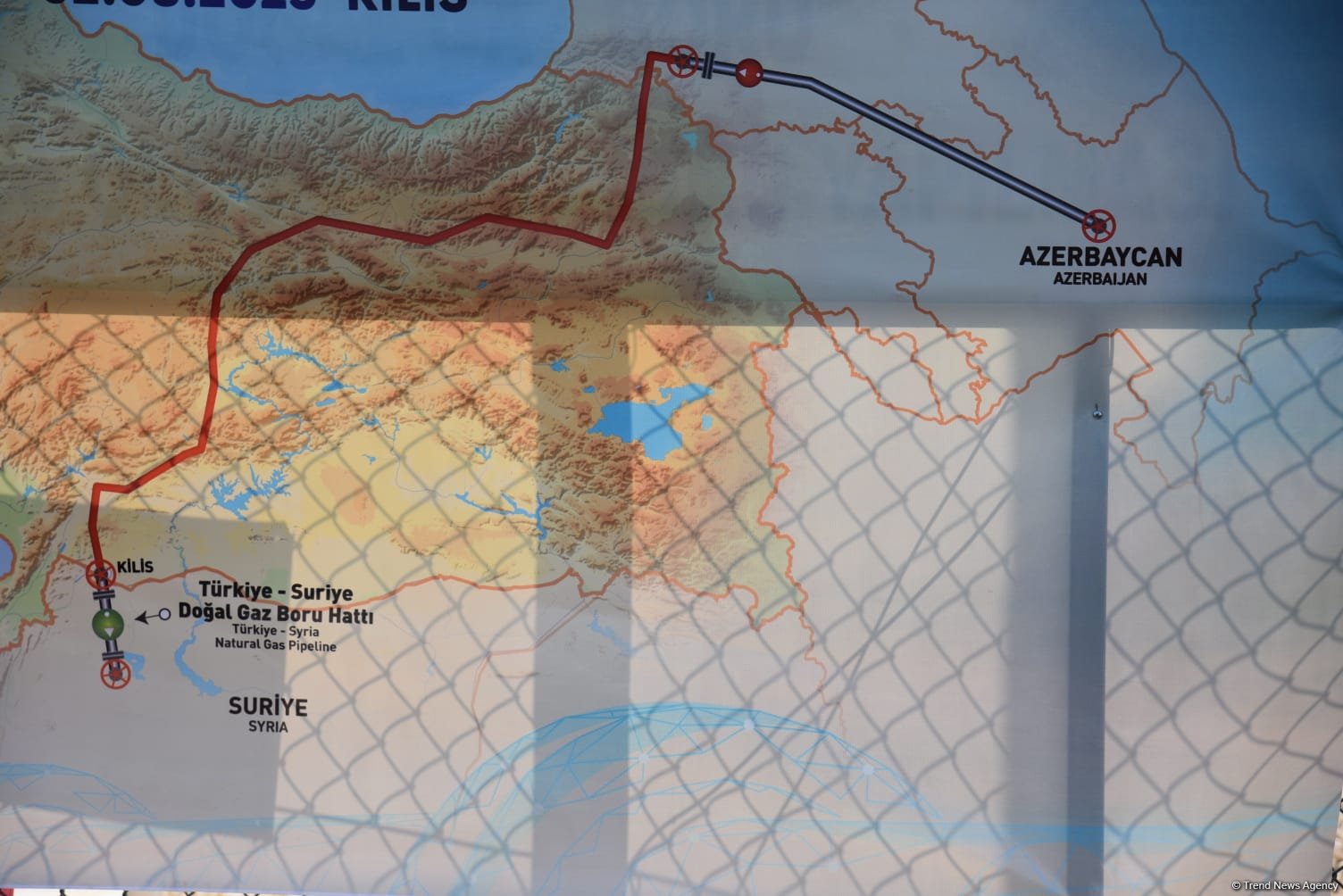 Назван объем экспорта природного газа из Азербайджана в Сирию