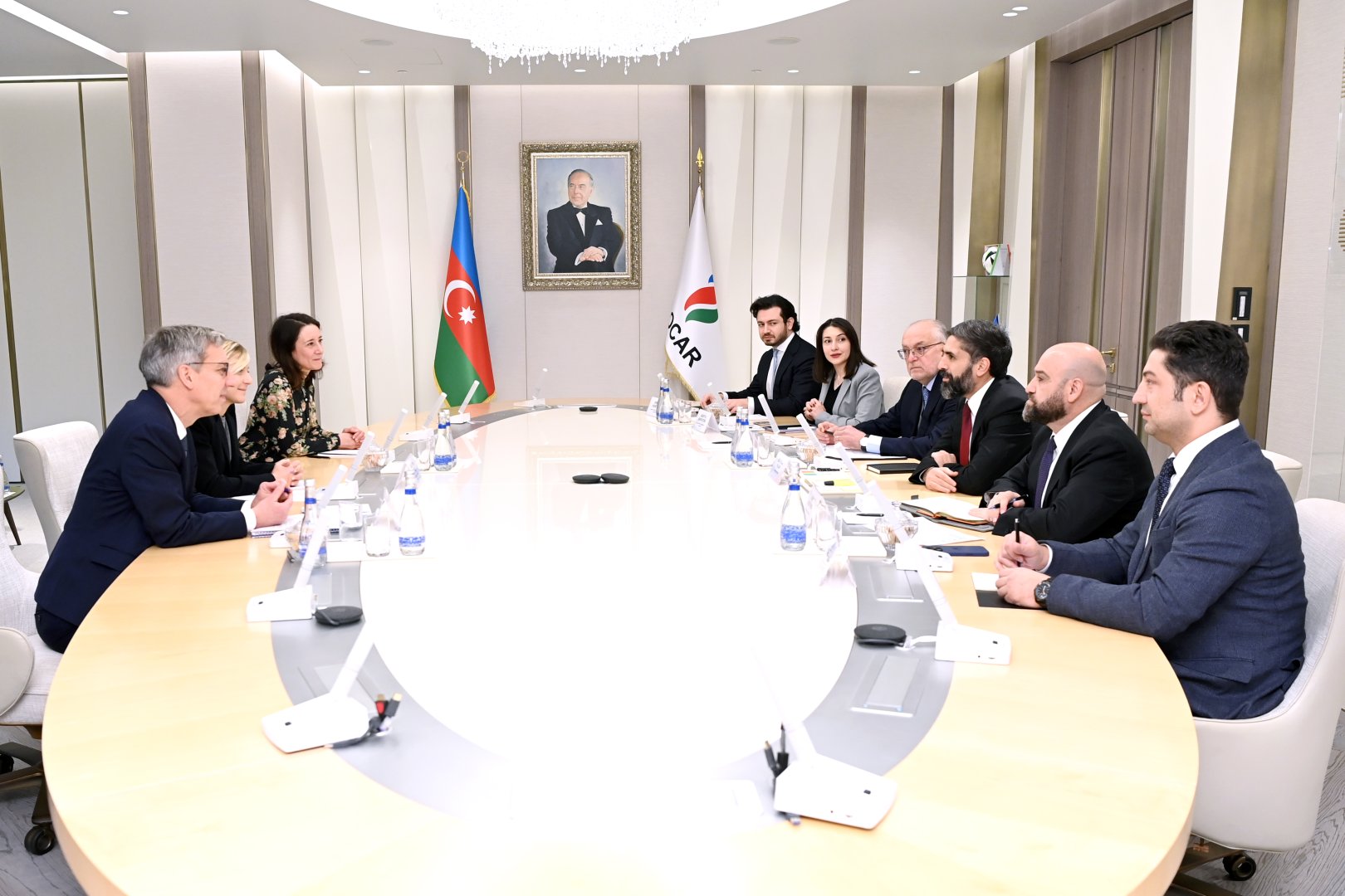 SOCAR and “Total Energies” discuss full-scale development of Absheron field