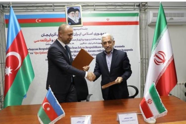 2022_01_23_1_Azerbaijan and Iran have reached an agreement to continue construction of the Khudafarin and Giz Galasi hydro junctions.jpg