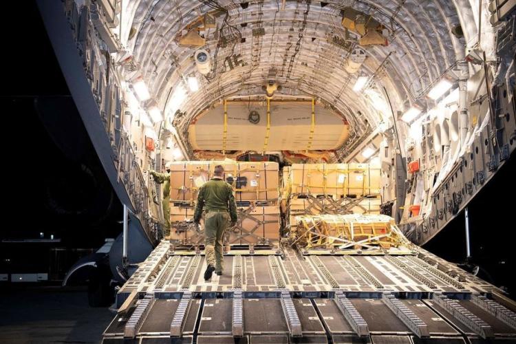 2022_05_24_Canada&#039;s military aid is unloaded from a C17 Globemaster III plane at the International Airport outside Lviv in this handout picture released February 20_2022..jpg