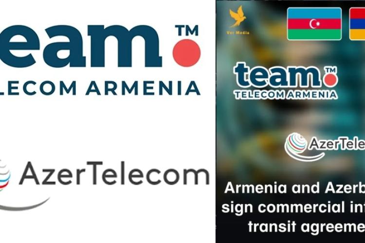 „AzerTelecom“ и „Telecom Armenia“ подписаха споразумение за транзит на интернет трафик