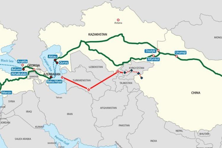 Казахстан осъществи първата мултимодална доставка на торове за Великобритания по Средния коридор